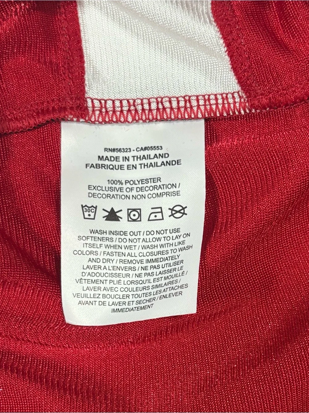 Jordan Red Men's Basketball Shorts with White Side Stripes